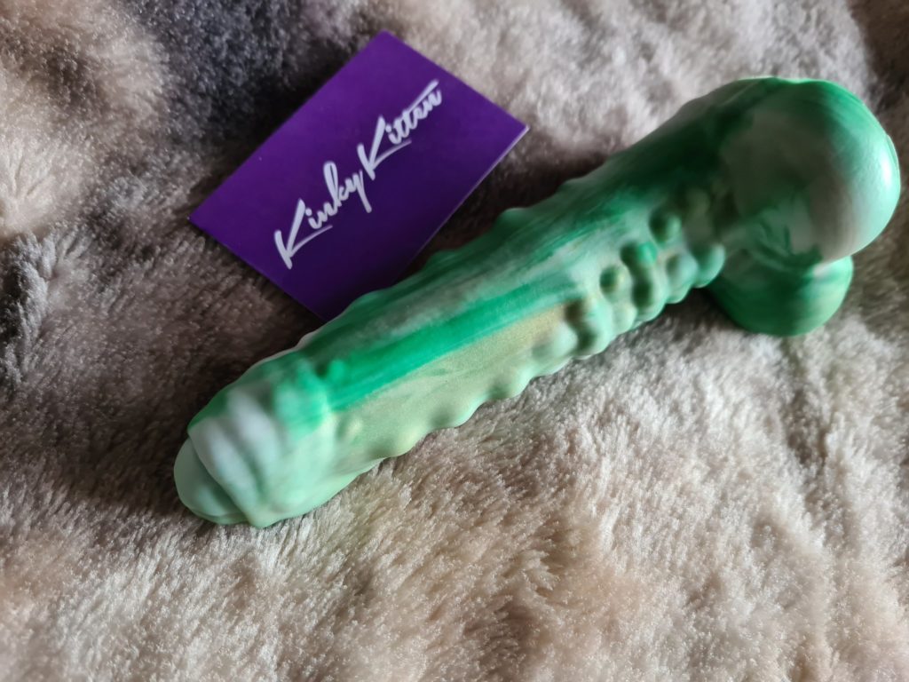 John Thomas The Predator Platinum Silicone Dildo Kinky Kitten